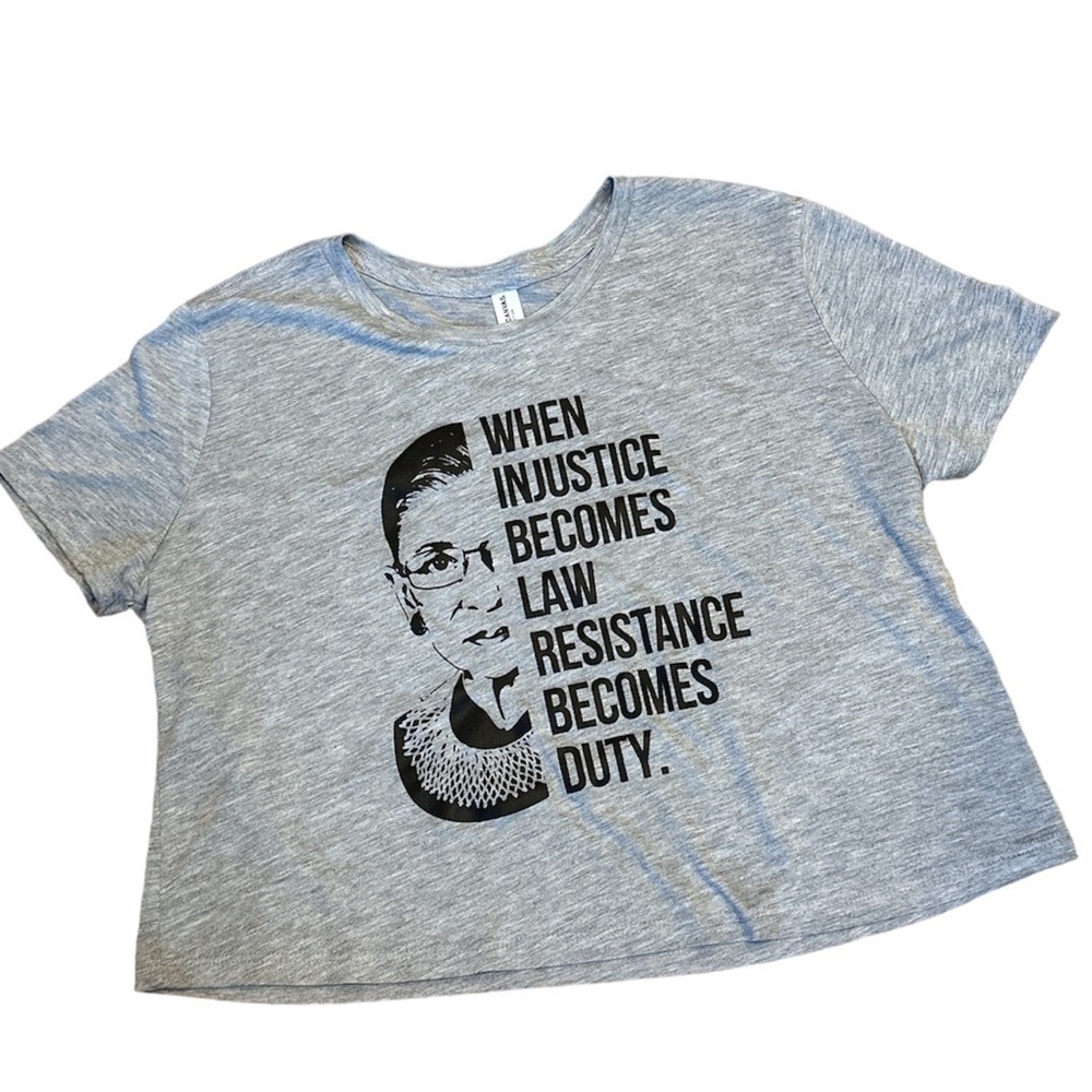 Bella‎ + Canvas Medium “RBG” t-shirt, tee Ruth Bader Ginsburg Medium